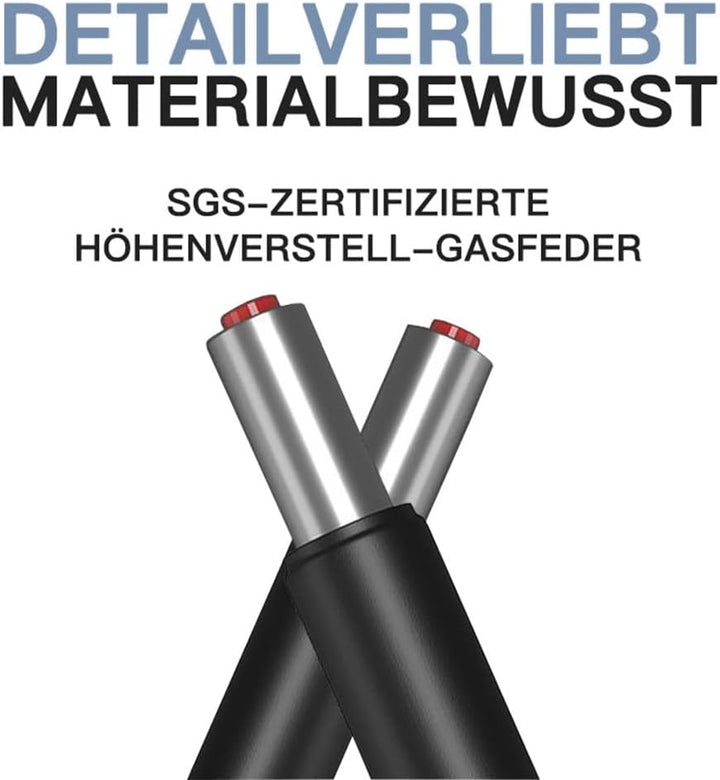 Leder Ergonomische Schreibtischstuhl-Bürostuhl, 360 ° Schwenk Mit Hoher Dichte, Höhepunkt, Höhe Eins