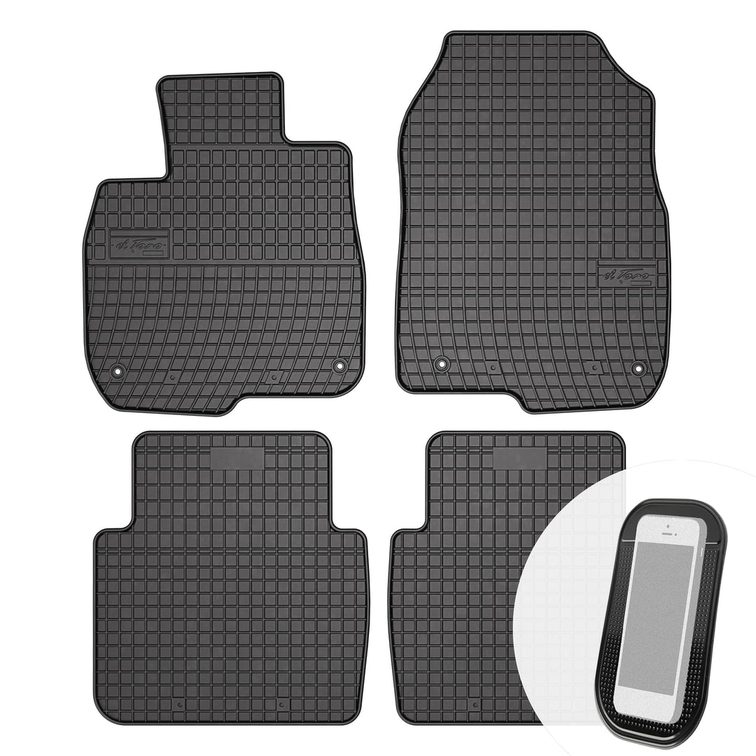 Gummimatten Auto Fussmatten Gummi Automatten Passgenau 4-teilig Set - passend für Honda CRV V ab 201