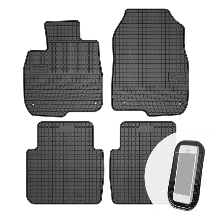 Gummimatten Auto Fussmatten Gummi Automatten Passgenau 4-teilig Set - passend für Honda CRV V ab 201