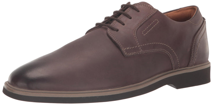 Clarks Damen Malwood-spitzeOxford 41.5 EU Dunkelbraunes Leder, 41.5 EU Dunkelbraunes Leder