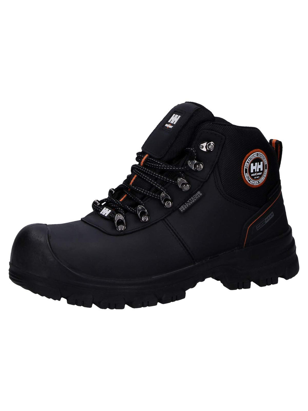 Helly Hansen Unisex 78250 Construction Shoe, Schwarz Orange, 48 EU, 48 EU