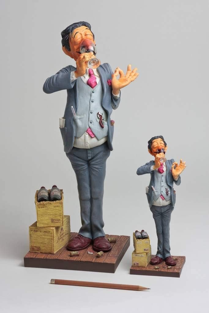 Guillermo Forchino The wine taster - Skulptur Comic Art FO85528