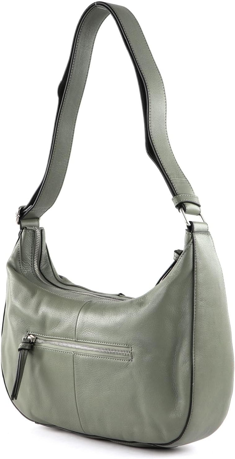 FREDsBRUDER Ginsberg Schultertasche Leder 36 cm Sage, Sage
