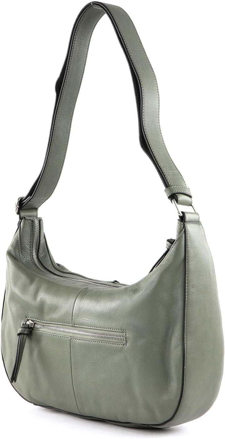 FREDsBRUDER Ginsberg Schultertasche Leder 36 cm Sage, Sage
