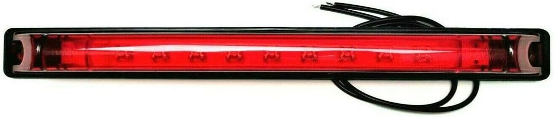 MelTruck® 2x LED Rote Bremsleuchte Stoplicht Zentralleuchte 12V 24V E9 für PKW LKW Anhänger
