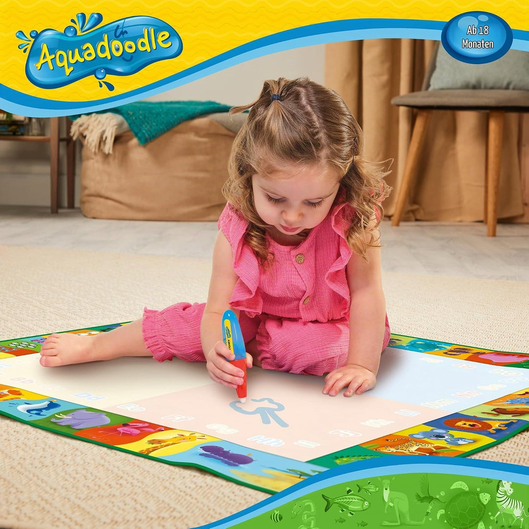 AquaDoodle Zeichenblock, zum Kritzeln auf Wasserbasis, offizielles Tomy-Zeichenbrett zum Malen &amp; Zei