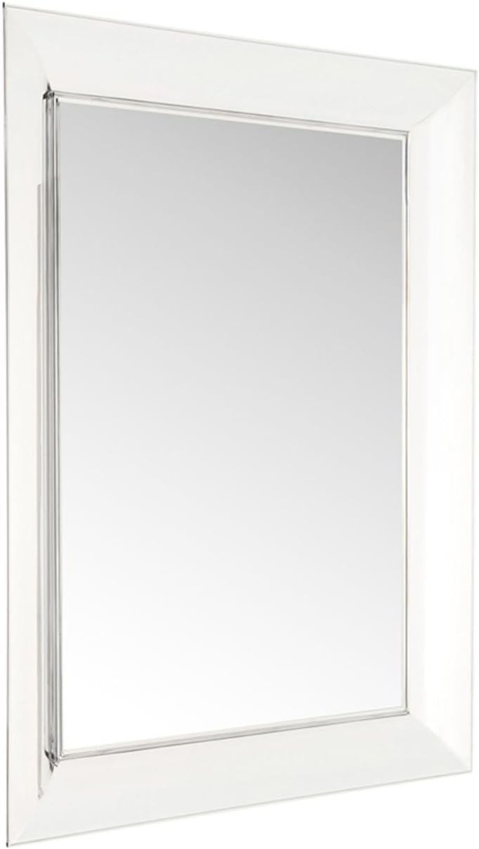 Kartell Francois Ghost, Wall Mirror, 65 x 79 cm, Glasklar Crystal 65 X 79 cm, Crystal 65 X 79 cm