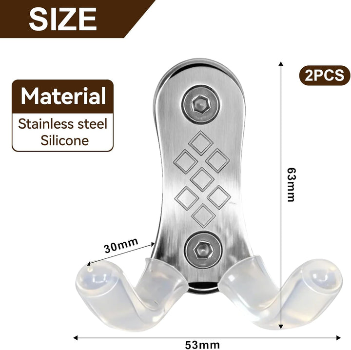 2 Stück Magnetischer Siebträger Halter, Siebträger Zubehör für Ninja Luxe Cafe Breville Maschinen, E