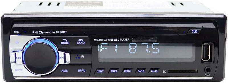 Bluetooth Autoradio, Digitaler Media Player PNI-8428BT, 4 x 45 W Car Audio FM Radio, Auto MP3 Player