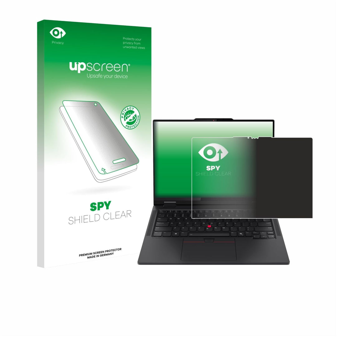 upscreen Anti-Spy Blickschutzfolie für Lenovo ThinkPad T14s 2-in-1 Made in Germany, Privacy Screen D
