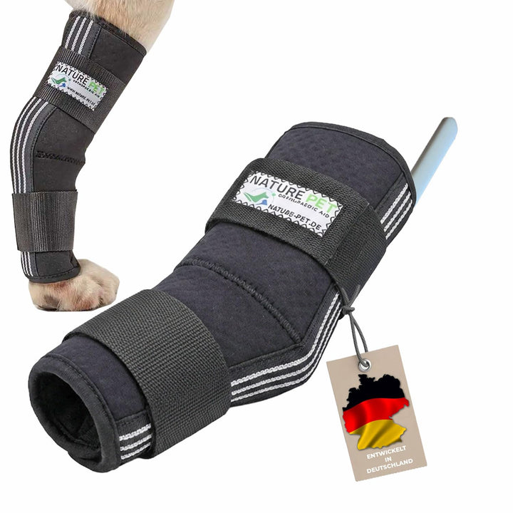 Nature Pet Sprunggelenk Schutz Bandage 165° Winkel für Hunde/Tarsalgelenk Bandage für Hunde (XS), XS