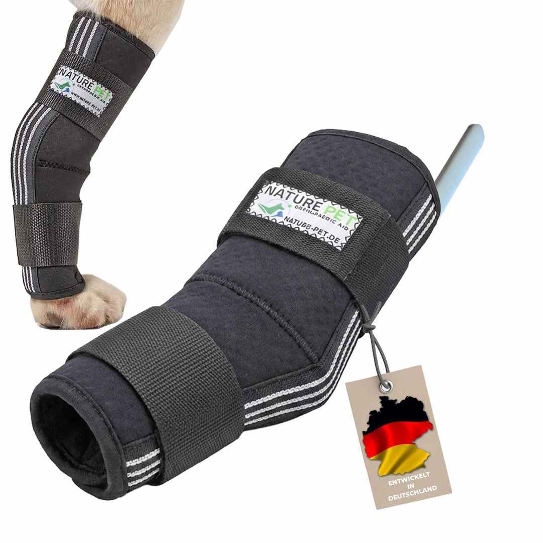 Nature Pet Sprunggelenk Schutz Bandage 165° Winkel für Hunde/Tarsalgelenk Bandage für Hunde (S), S