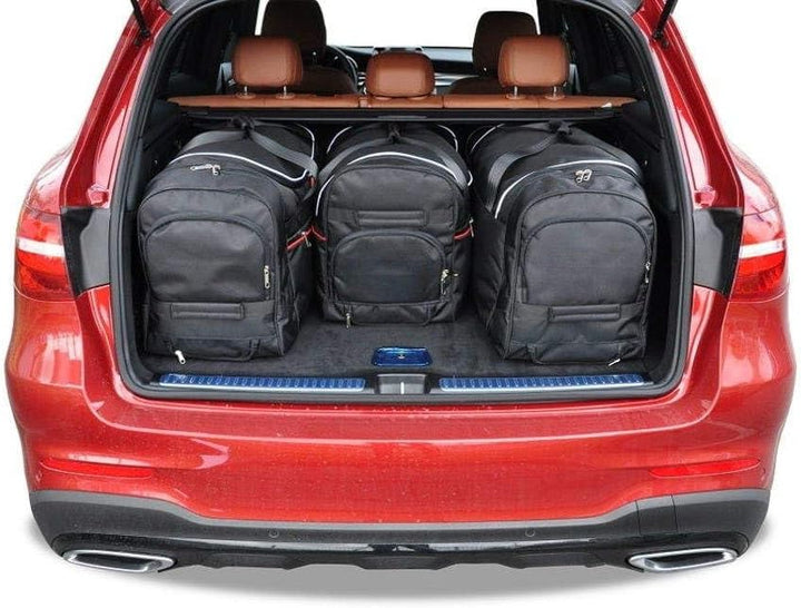 KJUST Kofferraumtaschen 4 stk kompatibel mit MERCEDES-BENZ GLC X253 2015-2022