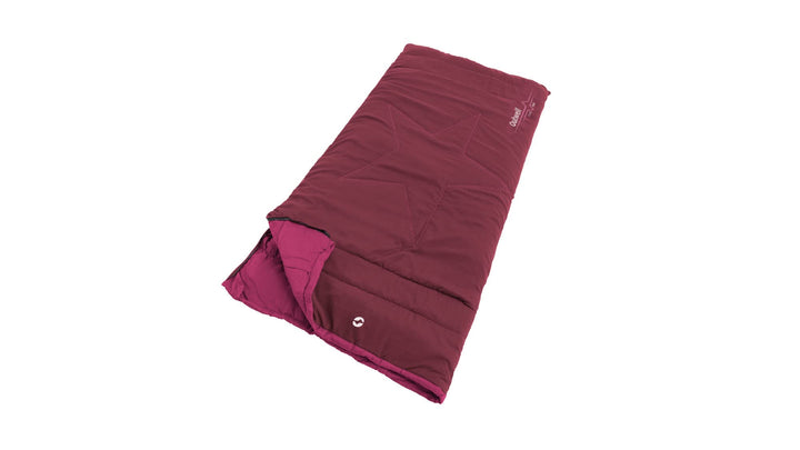 Outwell Jungen Champ Schlafsack, Dunkelrot, One Size
