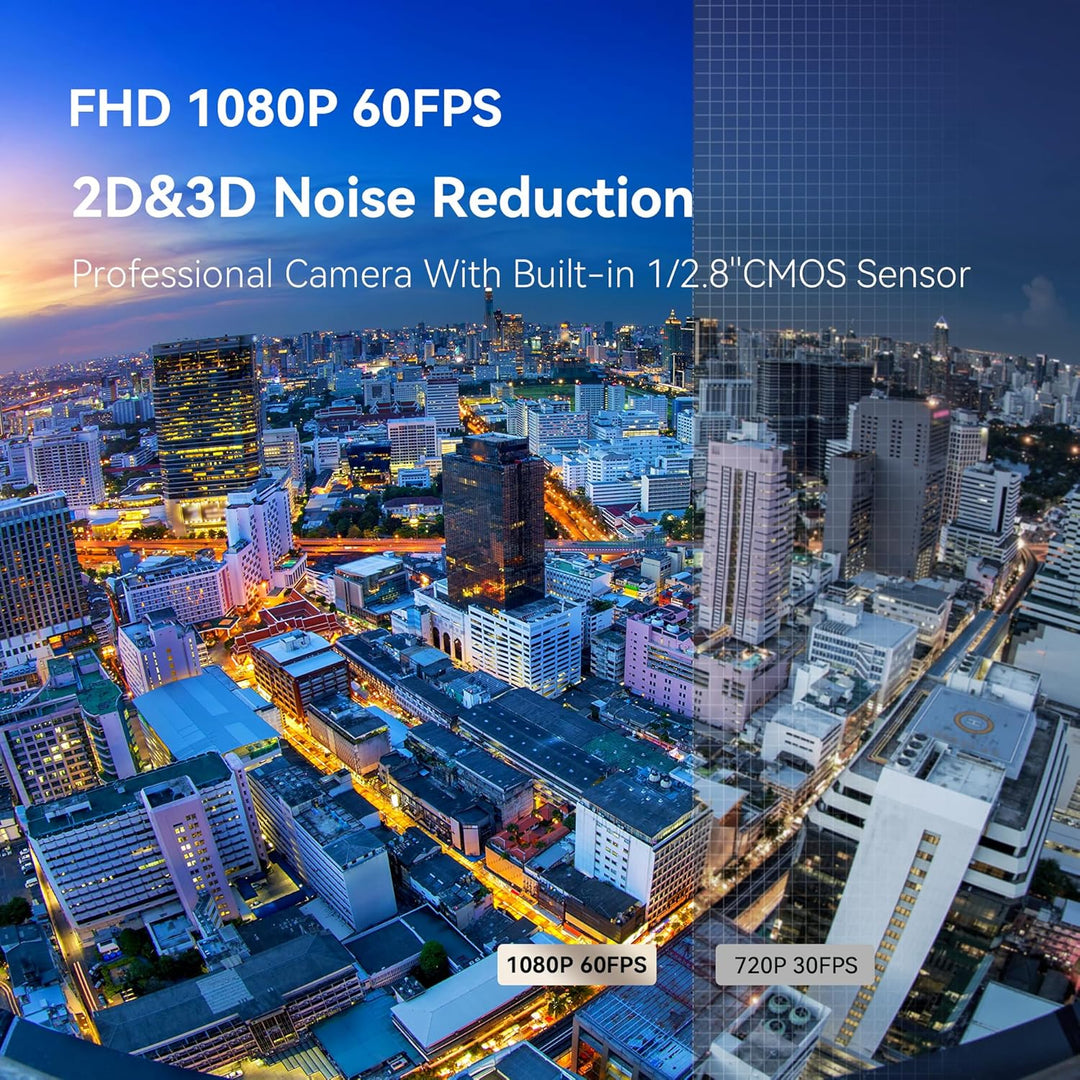 Tenveo NDI PTZ Kamera 20x Optischer Zoom mit AI Auto-Tracking, HDMI/LAN/USB3.0 PoE, FHD 1080P 60FPS
