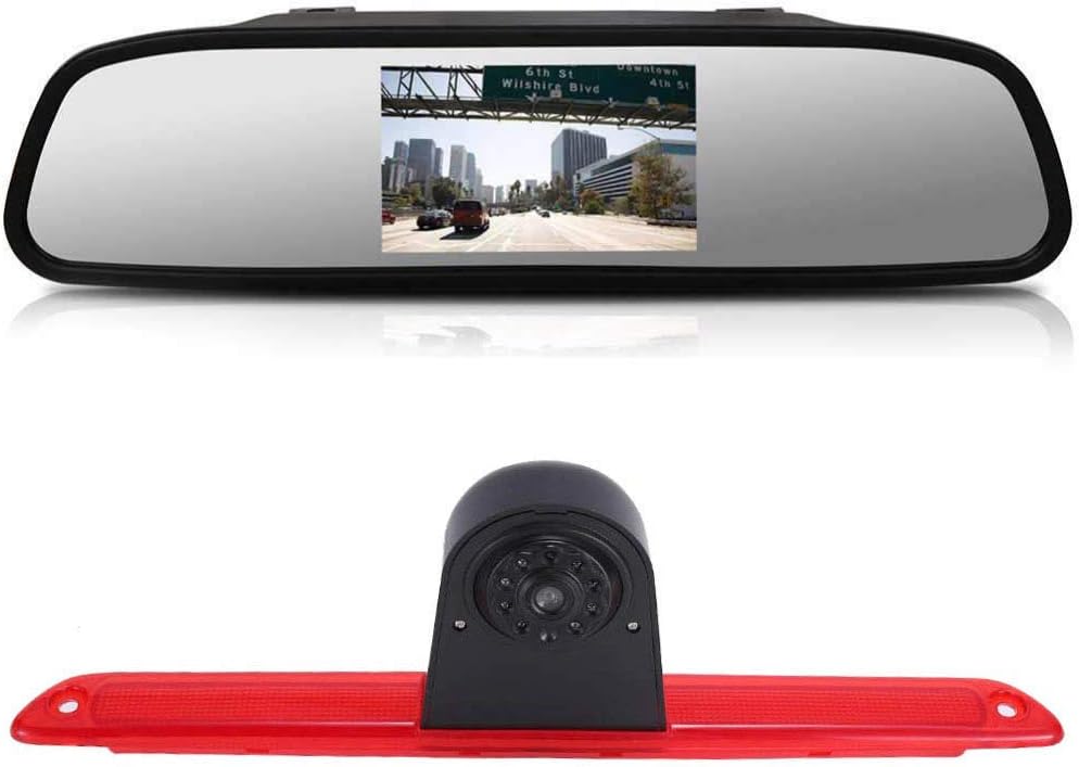 HD Auto Wohnwagen Rückfahrsystem Bremsleuchte Rückfahrkamera Van Dachkamera Einparkkamera Einparkhil