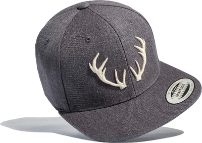 Jäger Mütze : Hirsch Geweih - Outdoor Cap Herren Flexfit - Basecap Herren & Damen - Kletter Wander Z