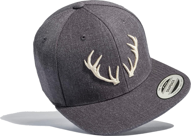 Jäger Mütze : Hirsch Geweih - Outdoor Cap Herren Flexfit - Basecap Herren & Damen - Kletter Wander Z