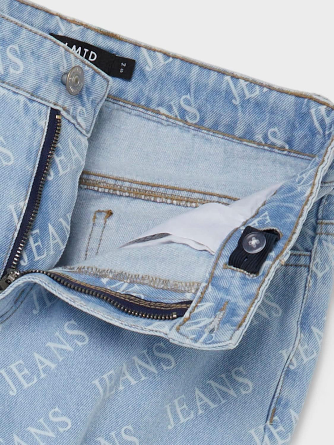 NAME IT Mädchen Nlftexizza DNM Hw Straight Pant Hose 140 Light Blue Denim, 140 Light Blue Denim