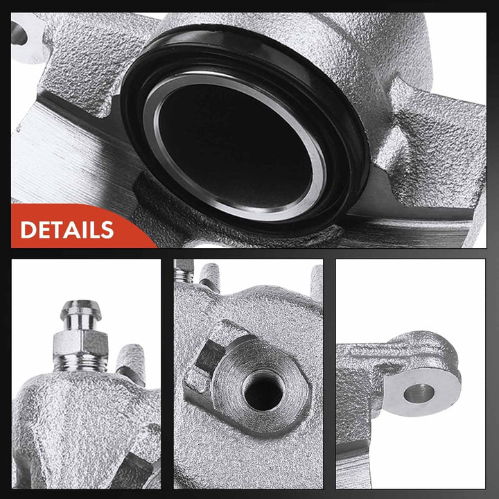 Frankberg 2x Bremssattel Bremszange Vorne Links Rechts Kompatibel mit Micra II K11 1.0L-1.5L 1992-20