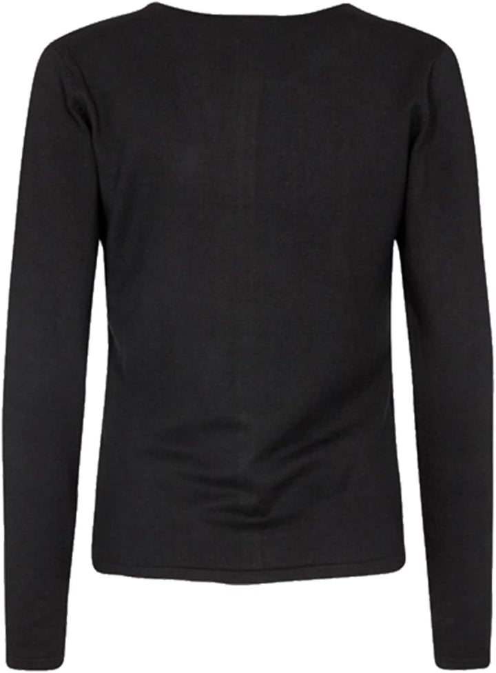 SOYACONCEPT Damen Sc-dollie 446 Classic Knit Cardigan Strickjacke, Schwarz, XS EU