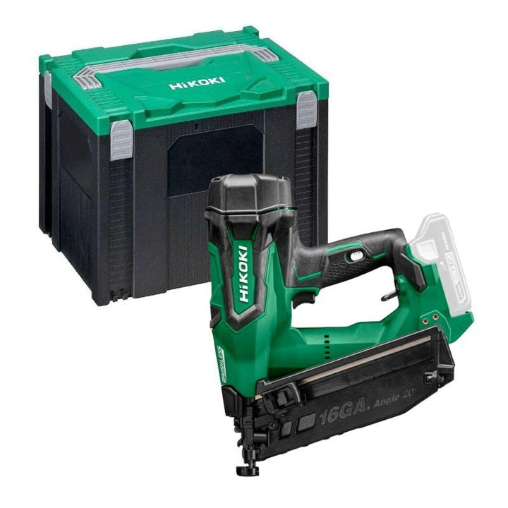 HiKOKI Akku Stiftnagler - 18 V, Brushless, 16 Gauge, 20° Winkel, Air Spring Drive, 32-65 mm Nägel, i
