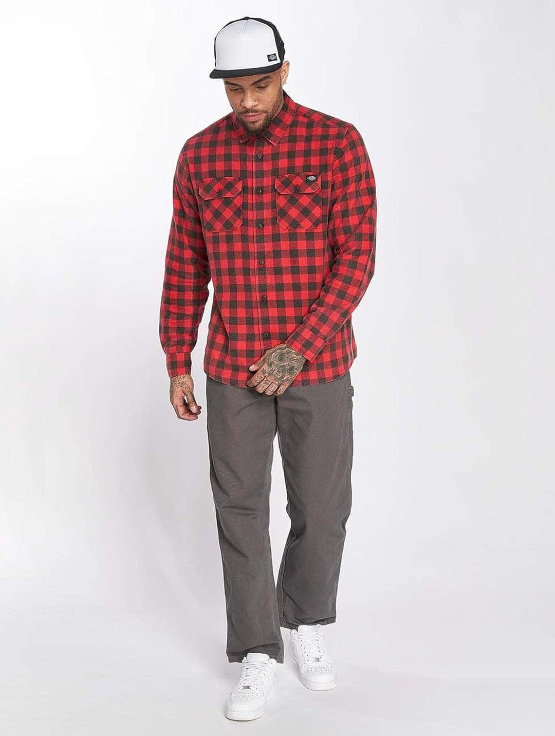 Dickies Herren Rlxdfit Duck Jean Hose 38W / 30L Rinsed Slate Rsl, 38W / 30L Rinsed Slate Rsl