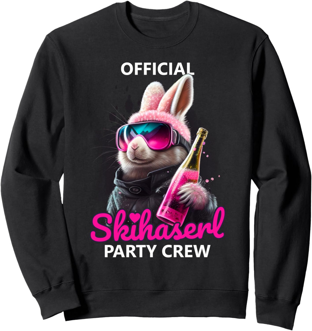 Skifahren Official Skihaserl Party Crew | Apres-Ski Sweatshirt