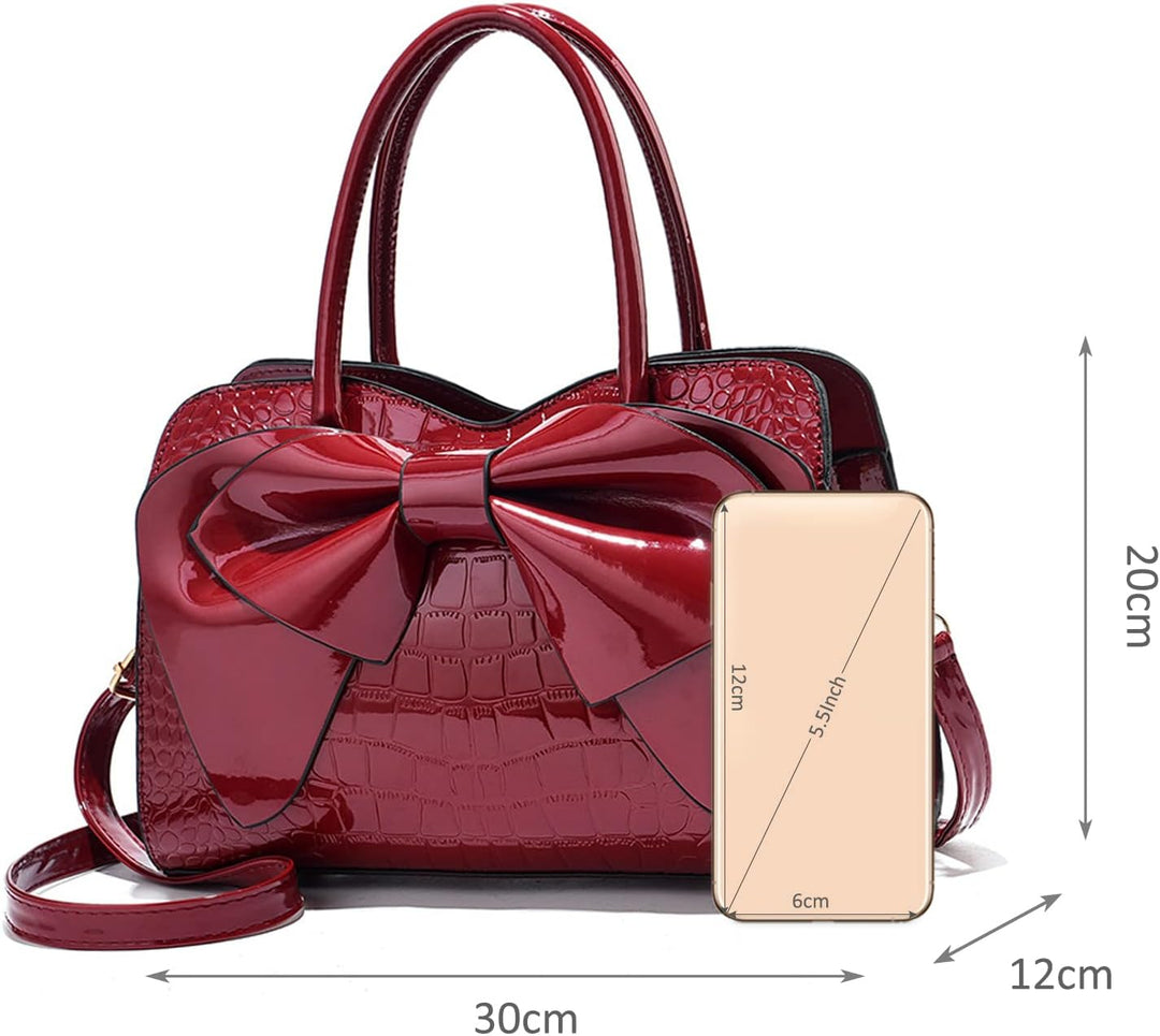 NICOLE & DORIS Handtaschen Damen Kleine Henkeltasche Frau Mode Tasche Designer Umhängetasche Mädchen