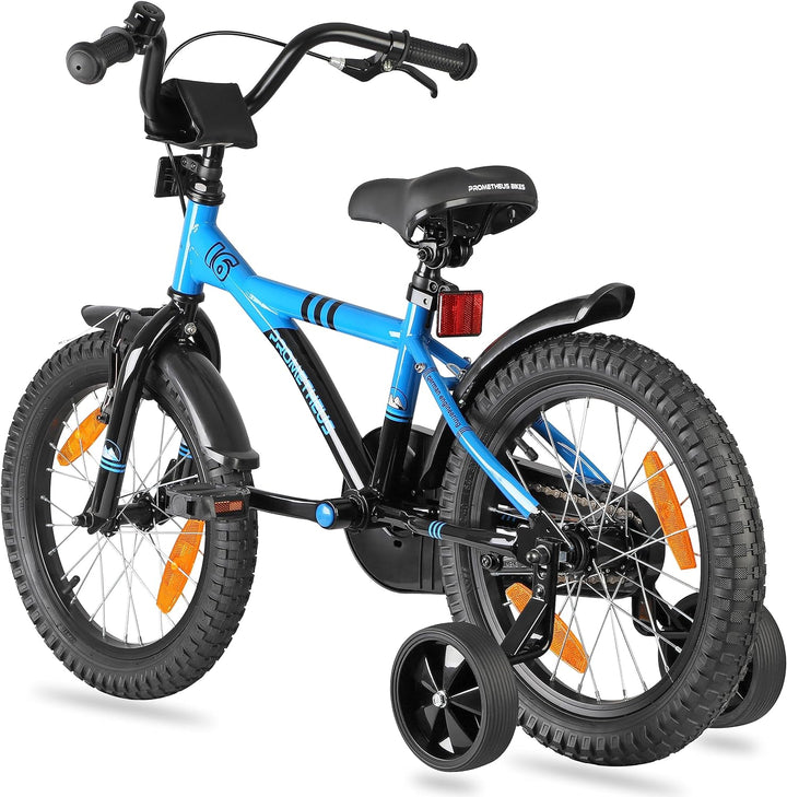 PROMETHEUS BICYCLES Kinderfahrrad 16 Zoll ab 5 Jahren - Kinder Fahrrad Mädchen Jungen Fahrrad Kinder