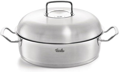 Fissler Original-Profi Collection / Edelstahl-Bräter (4,8 L - Ø 28 cm) Schmortopf rund, Bratentopf m