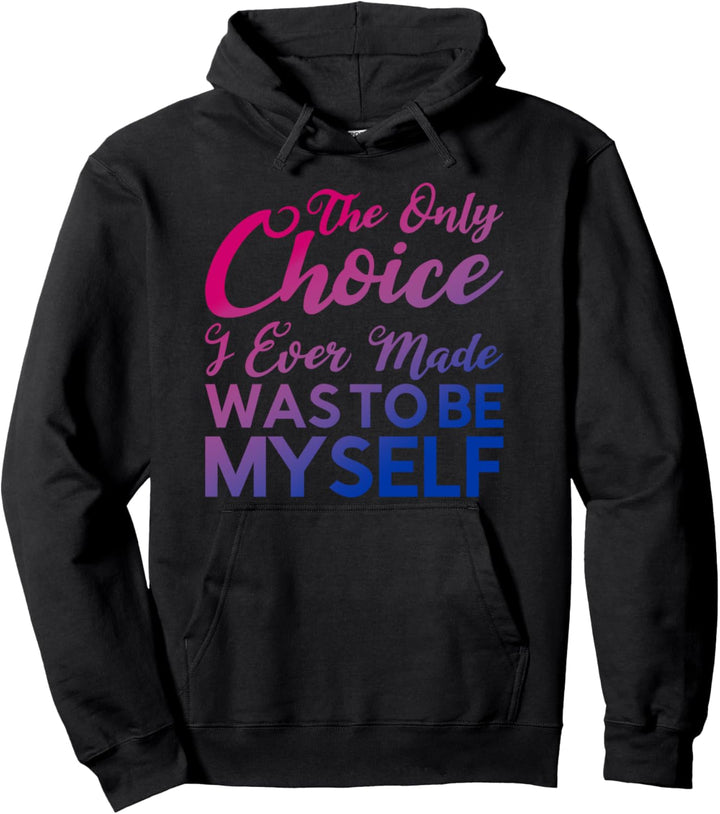 LGBTQ CSD Bi Pride Genderfluid Queer Geschenk Bisexuell Pullover Hoodie