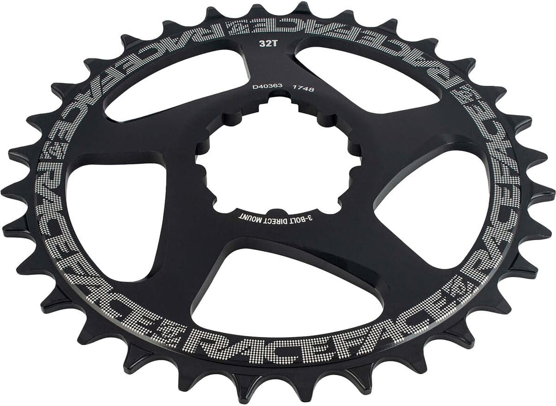 Race Face 3-Bolzen SRAM Direct Mount schmales/breites Kettenblatt Nero Einzhel, Nero Einzhel