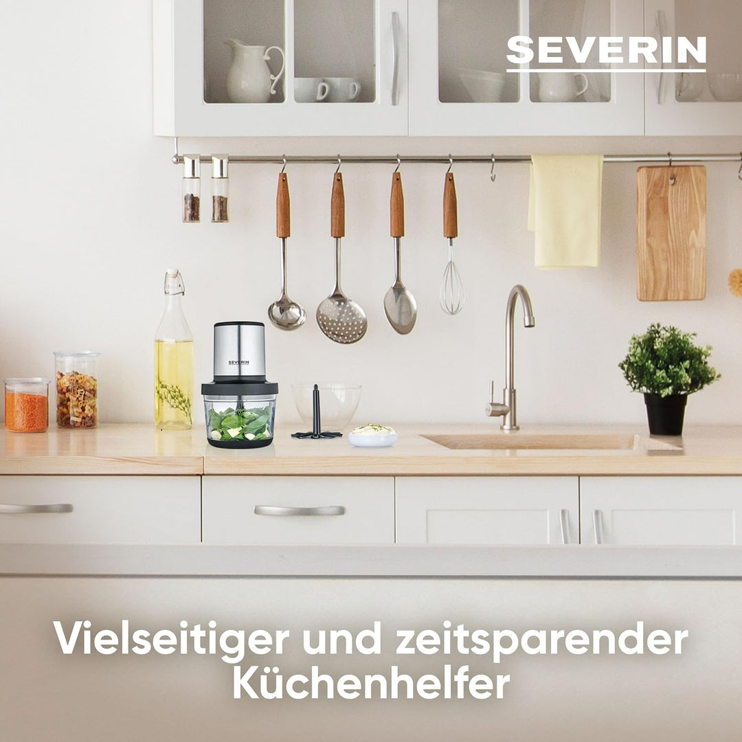 SEVERIN Universalzerkleinerer, Multizerkleinerer für grobes und feines Zerkleinern, Zerkleinerer für