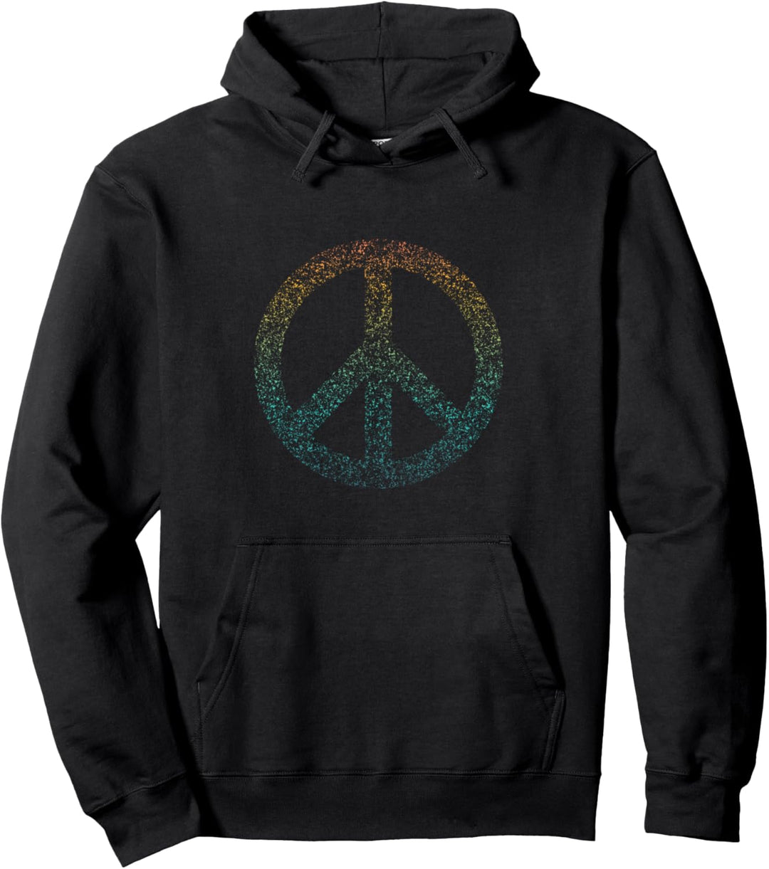 Make Peace Not War - Peace Logo Pullover Hoodie