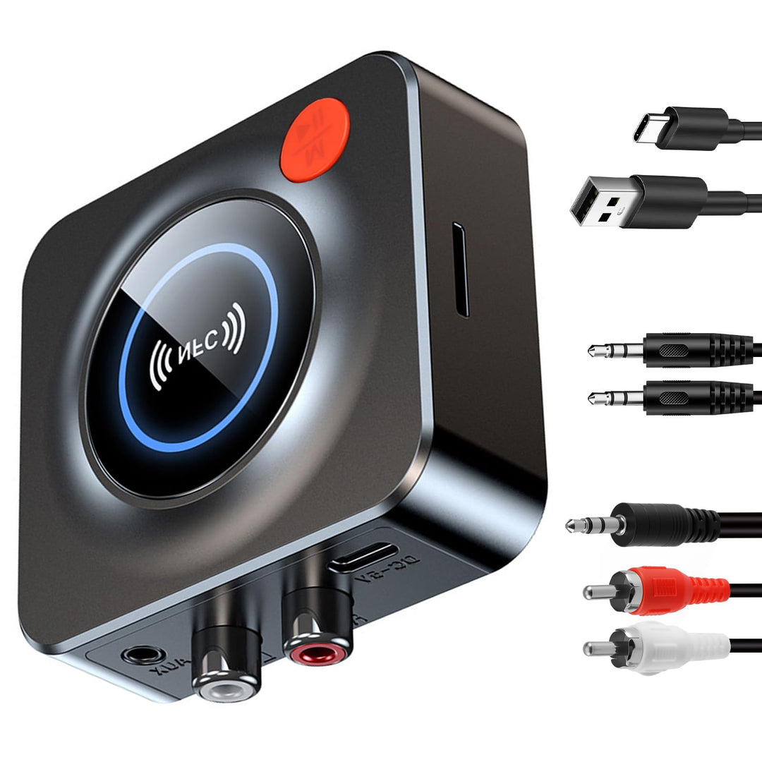 Bluetooth 5.1 Audio Empfänger für Stereoanlage, Bluetooth HiFi-Empfänger, Audio-Adapter,Audioadapter