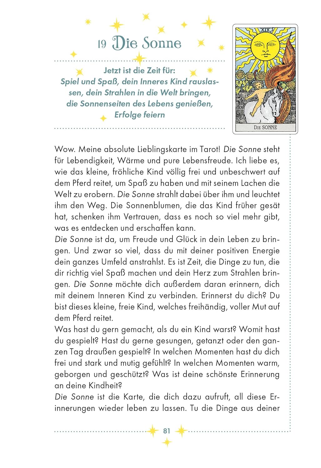 TAROT - Dein Starterkit: 78 Karten mit Buch (Tarotkarten legen lernen, Tarotkarten mit Buch für Anfä