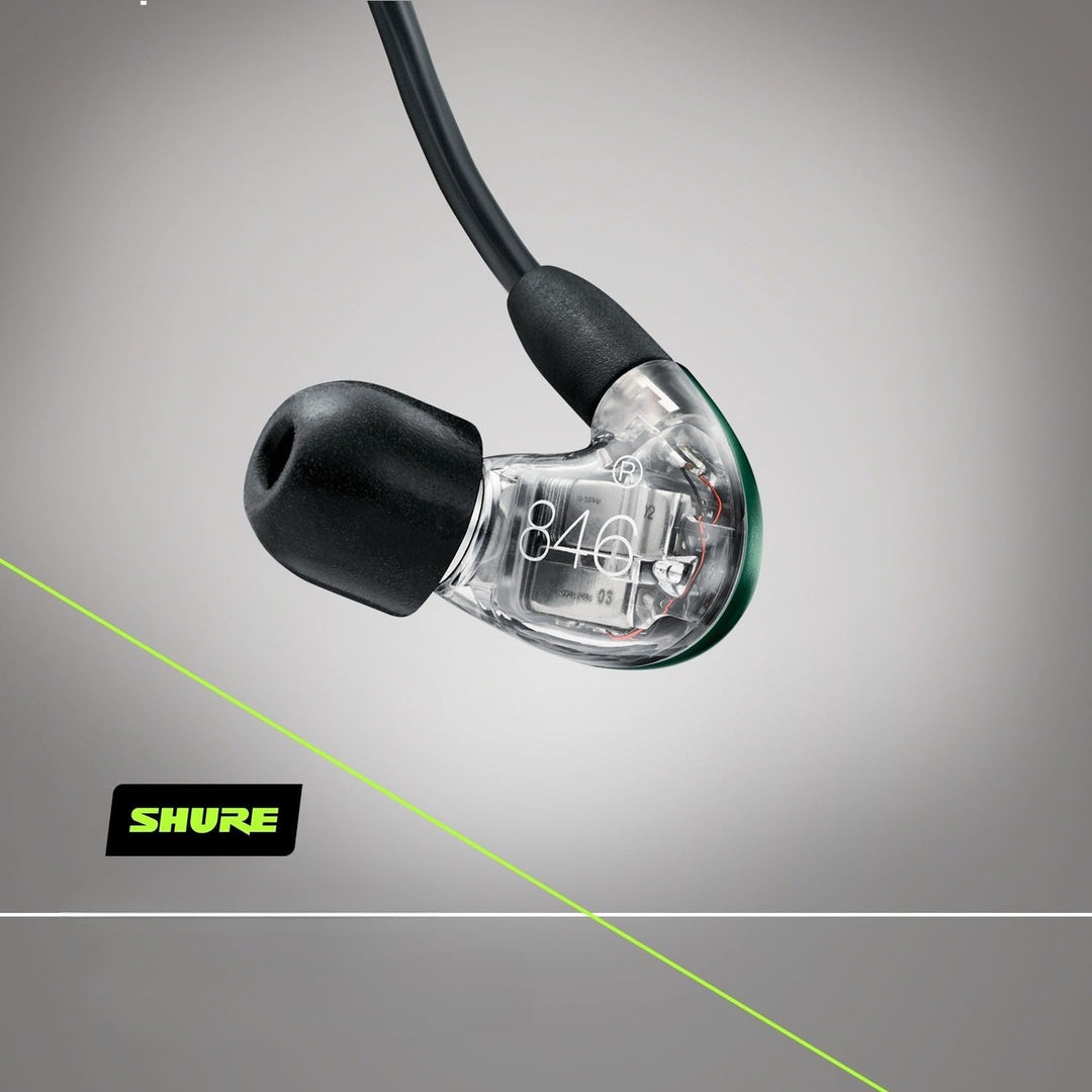 Shure SE846 Kabelgebundene Sound Isolating Ohrhörer, hochauflösender Klang, Vier Treiber, anpassbare