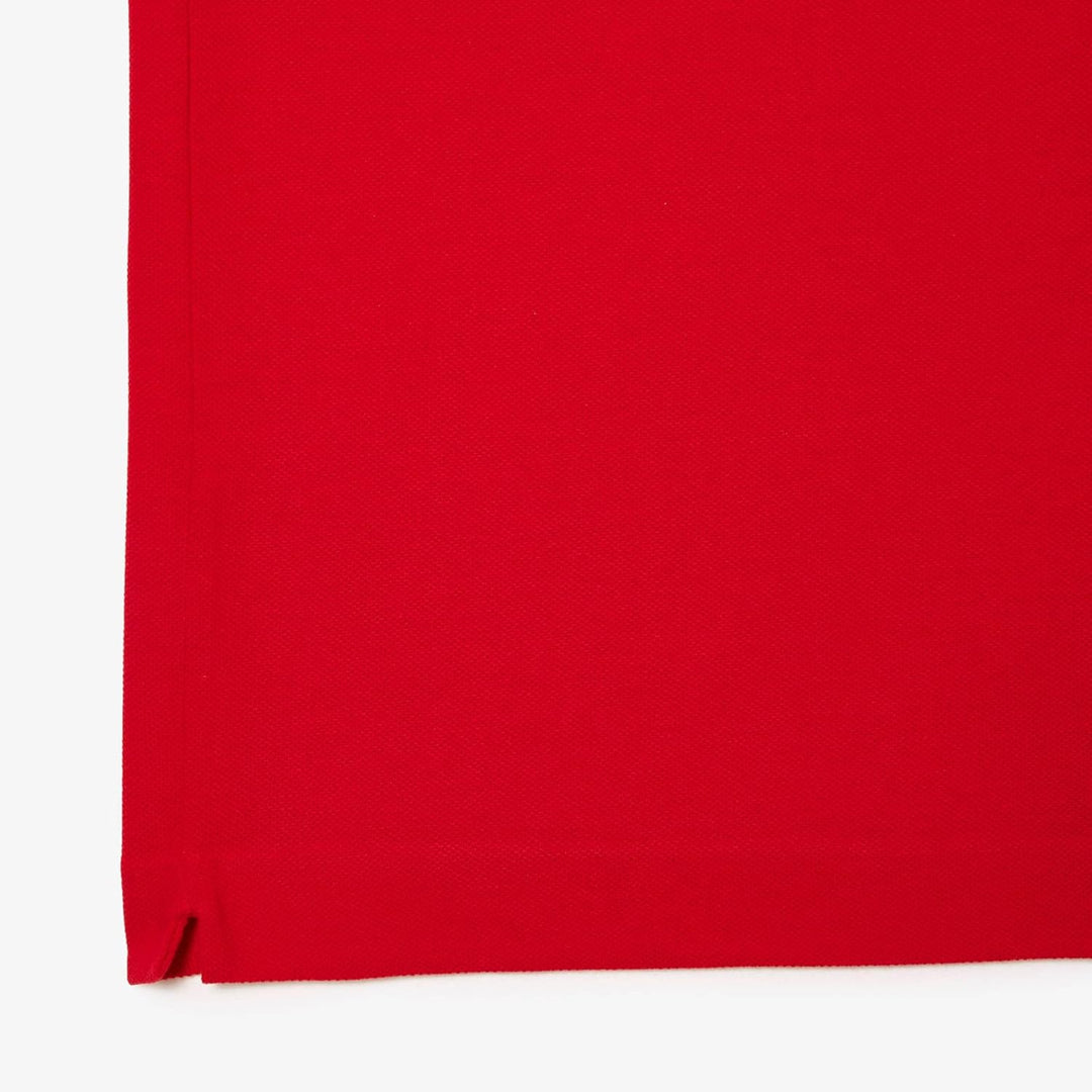 Lacoste Herren Polo-Shirt Kurzarm YH4801, Männer Polo-Hemd,3 Knopf,Regular Fit Poloshirt XS Red (240