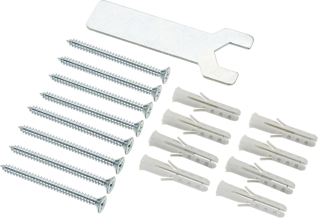 ABUS Junior Care 73151 Tür- und Treppengitter aus Metall Tim JC9210 W, weiss, Tim