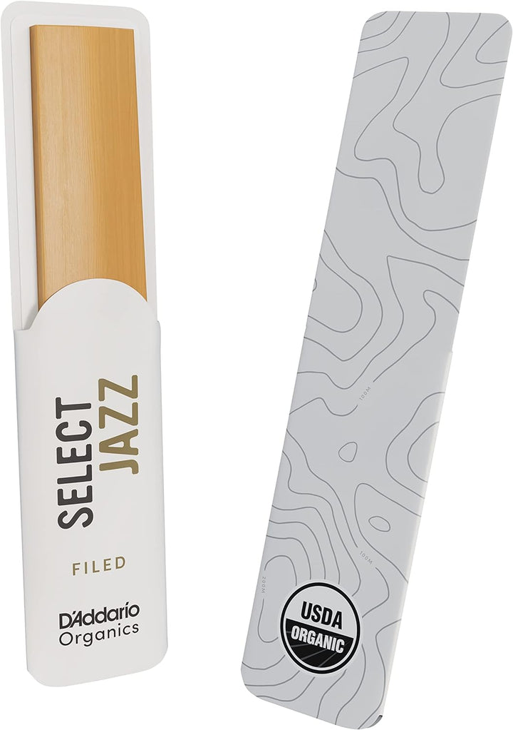 D'Addario Organisch Select Jazz Filed Baritone Saxophon-Stimmzungen - Saxophonrohre - Das erste und