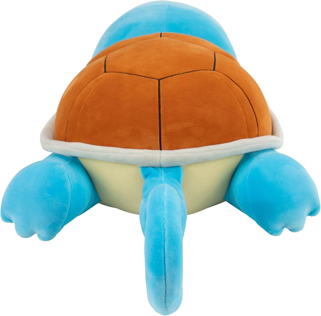 Pokémon PKW4320-45cm Schlafendes Plüsch - Schiggy, offizielles Plüsch Squirtle, Squirtle
