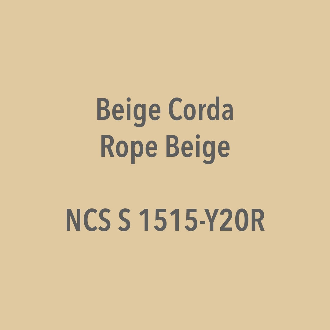 bianco Shabby® Beige Corda Kreidefarbe Wasserbasis für Alle Oberflächen einfach zu verarbeiten ohne
