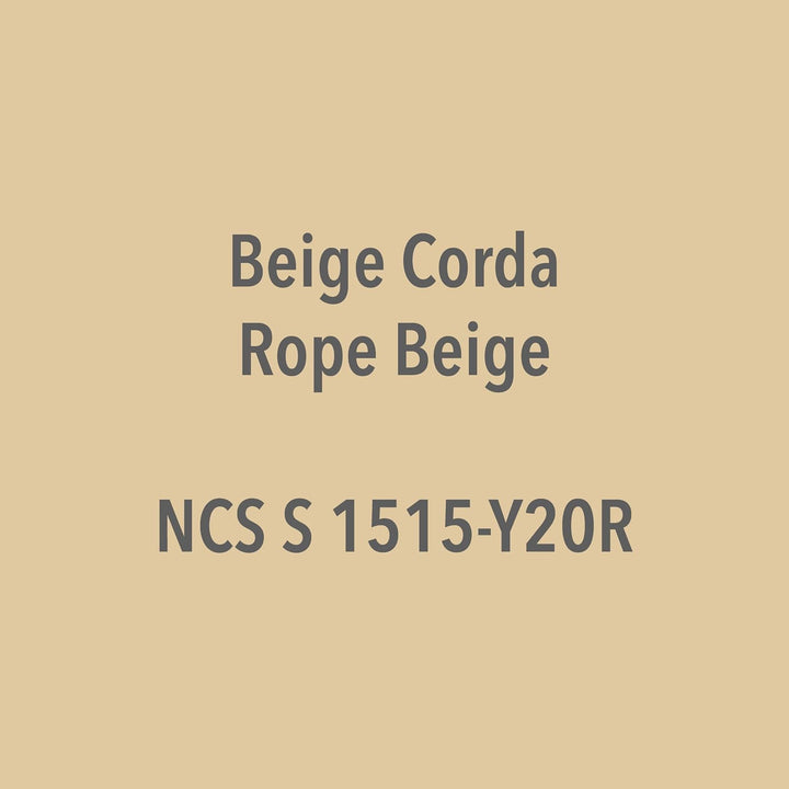 bianco Shabby® Beige Corda Kreidefarbe Wasserbasis für Alle Oberflächen einfach zu verarbeiten ohne