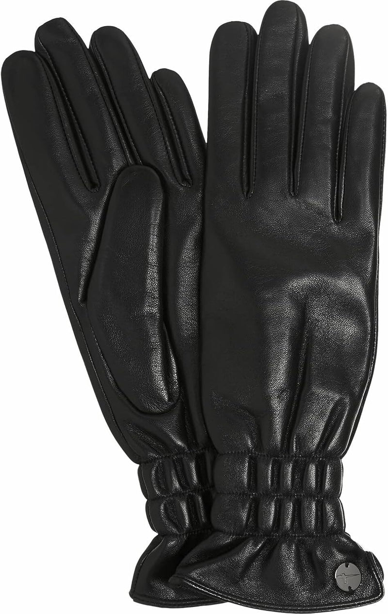 Tamaris Damen ARTOVA Winter-Handschuhe, Jet Black, M