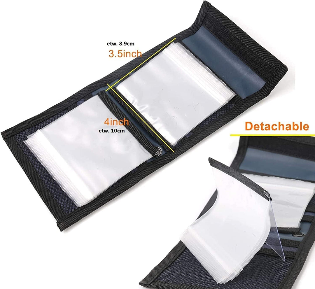 MAXIMUMCATCH 6er pro Packung Fliegenvorfach mit Einer Tasche für Fliegenfischen Vorfach aufbewahren