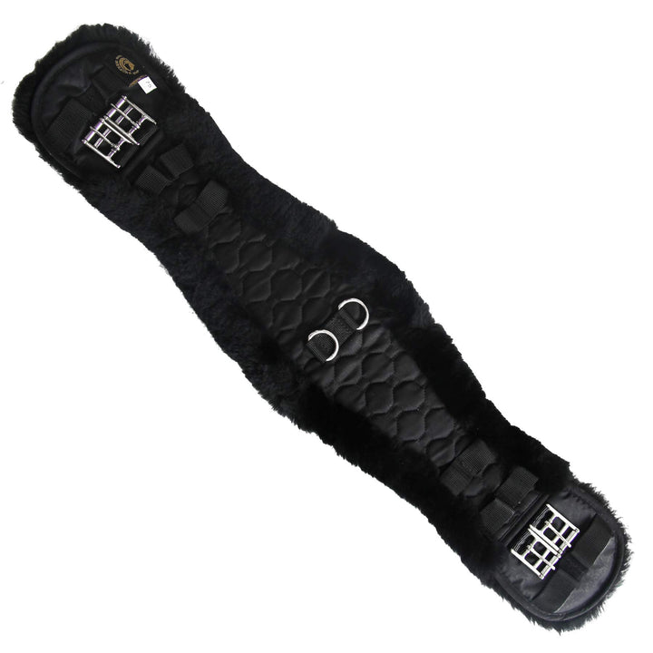 Lammwolle Konturgurt Sattelgurt, Kurzgurt Dressurgurt, aus Qualitäts Merino Lammwolle, spezielle ana