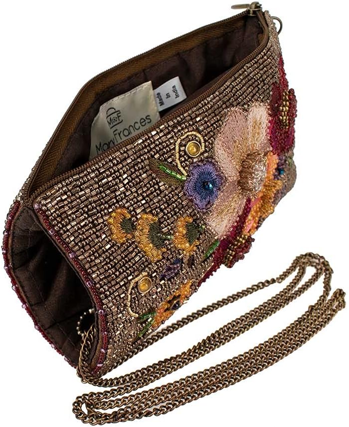 MARY FRANCES Budding Romance Crossbody Handytasche Mehrfarbig/Meereswellen (Ocean Tides), Mehrfarbig