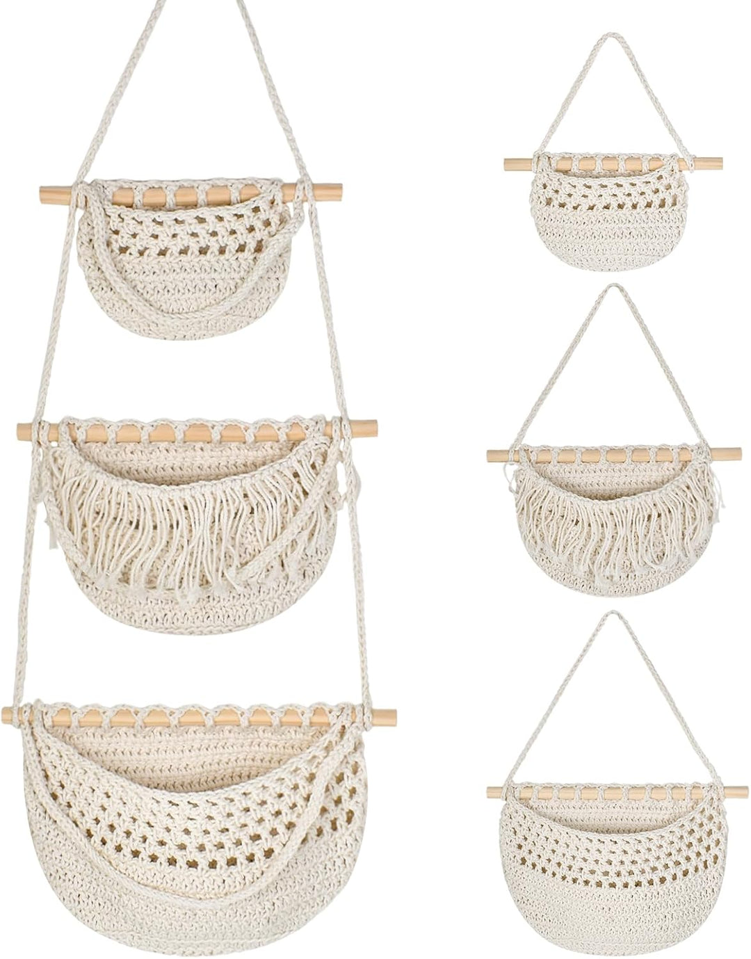 Dokeno Hängender Wandtasche Organizer, Wand Hängetasche Hängende Tasche Aufbewahrungstasche Hängeorg