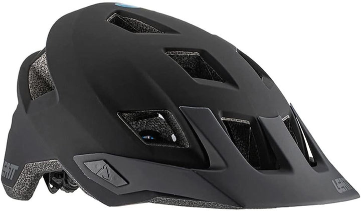 Leatt Enduro MTB-Helm 1.0 V21.1 MTN Schwarz Schwarz M, Schwarz M